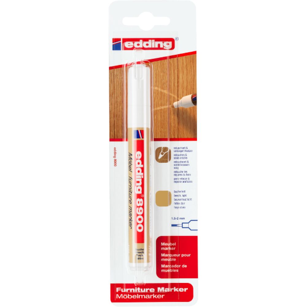 Oferte la Marker permanent pentru retus mobila Edding 8900, fag
