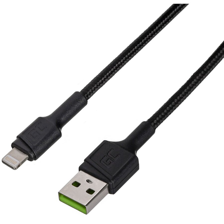 Oferte la Cablu Date KABGC24 Lightning USB A 0.3m Negru