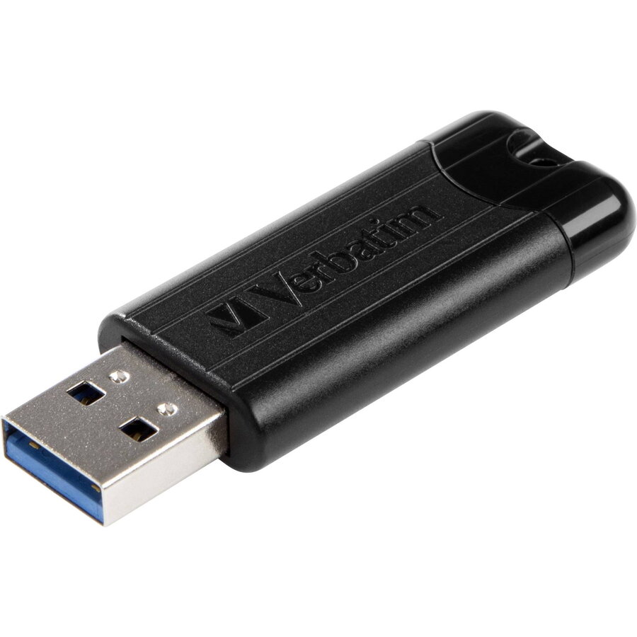 Oferte la Verbatim USB DRIVE 3.0 16 GB PINSTRIPE NEGRU