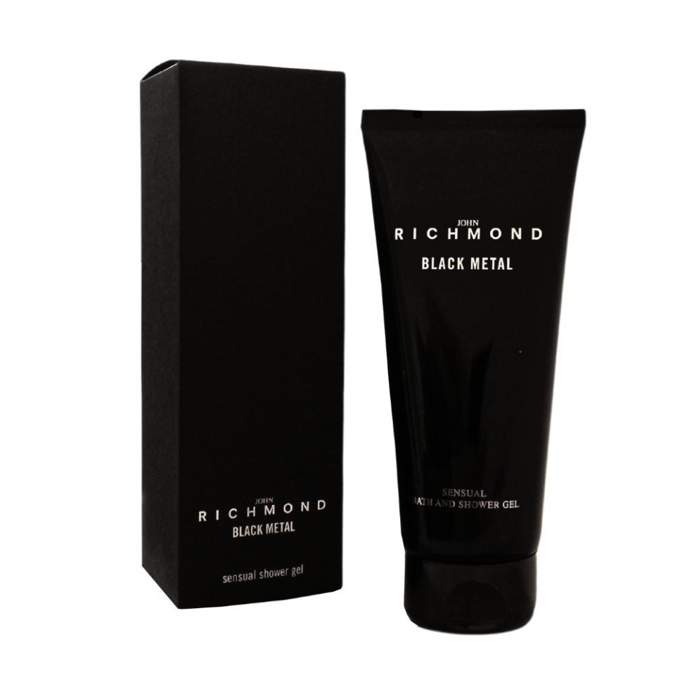 Oferte la Gel de dus Black Metal John Richmond, Femei (Concentratie: Gel de dus, Gramaj: 200 ml)