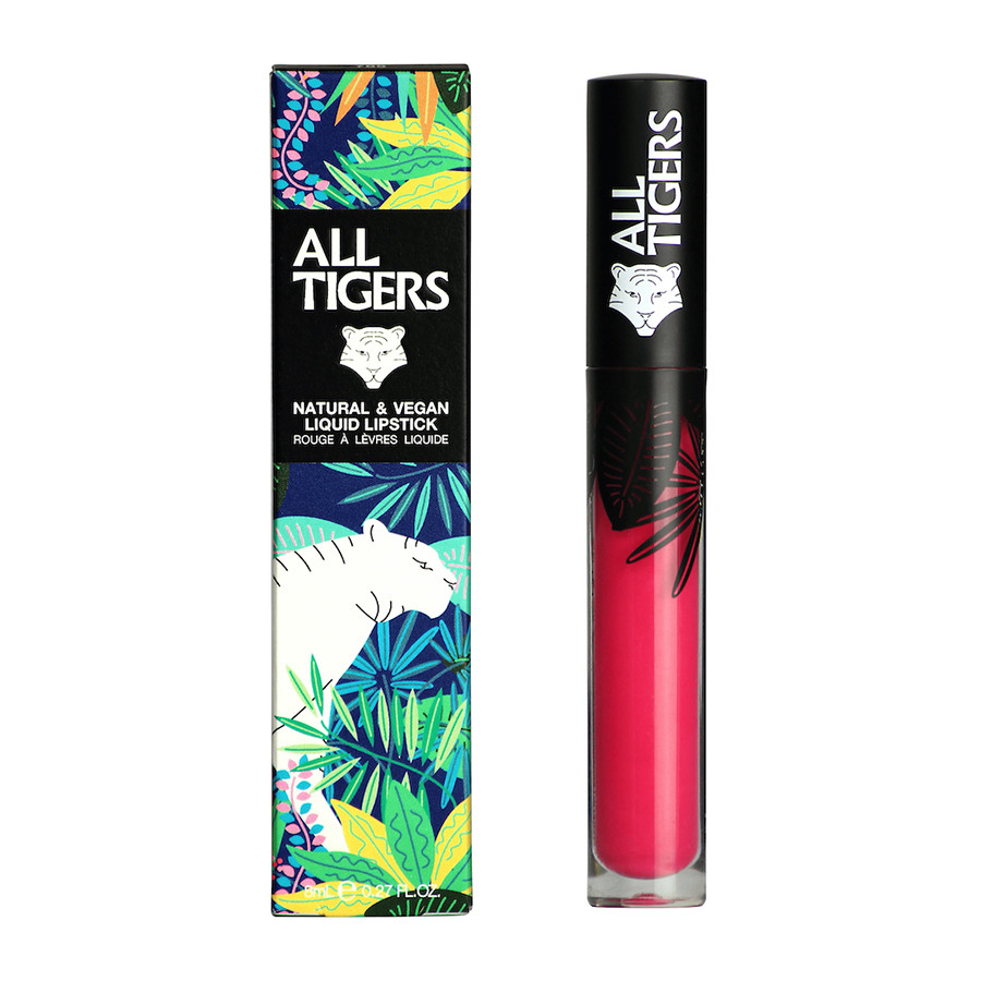Oferte la Ruj de buze lichid mat Natural & Vegan All Tigers, 8 ml (Nuanta Ruj: 786 Own the stage)