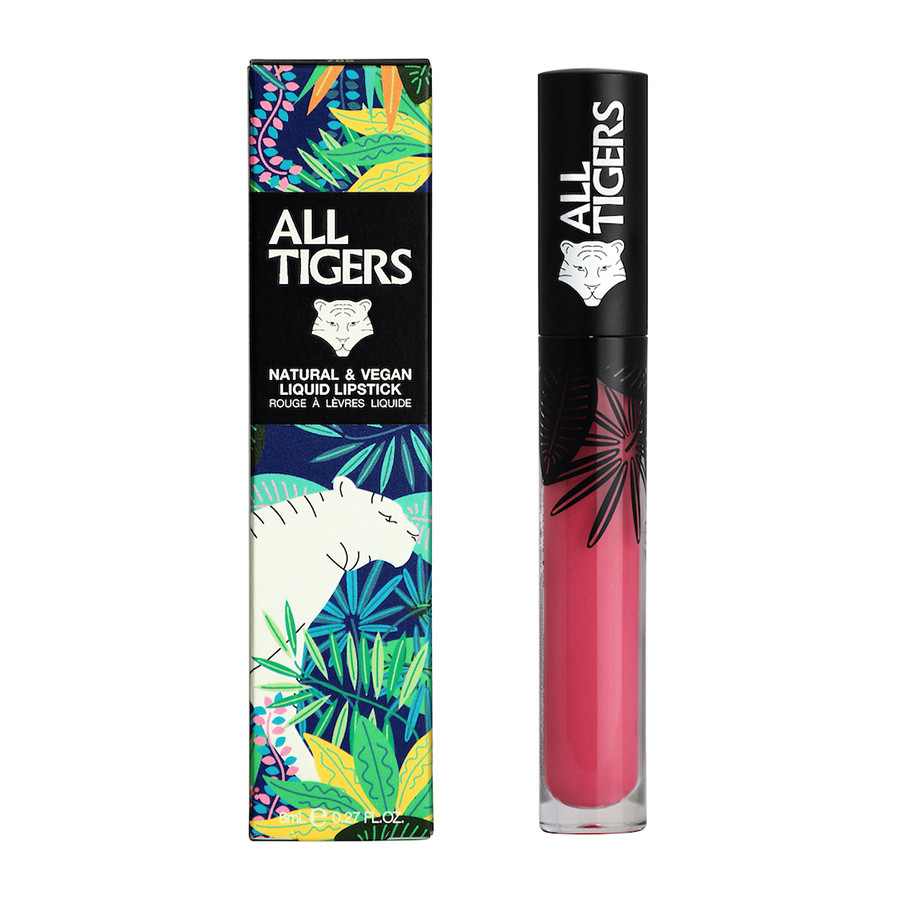 Oferte la Ruj de buze lichid mat Natural & Vegan All Tigers, 8 ml (Nuanta Ruj: 793 Run the world)