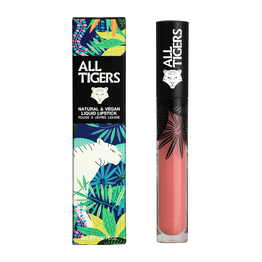 Oferte la Ruj de buze lichid mat Natural & Vegan All Tigers, 8 ml (Nuanta Ruj: 696 Chase your dreams)