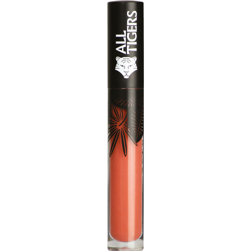 Oferte la Ruj de buze lichid mat Natural & Vegan All Tigers, 8 ml (Nuanta Ruj: 682 Dare to stand)