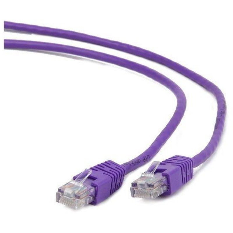 Cablu UTP Patchcord Cat 5e 1m Mov