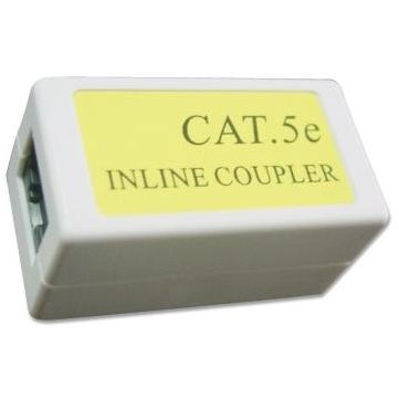 Adaptor retea NCA-LC5E-001 RJ45 - RJ45 Cat5E Alb