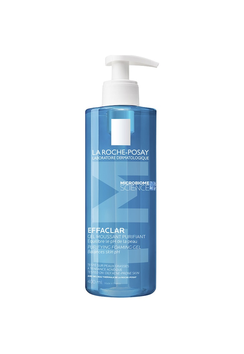 Oferte la Gel spumant de curatare purifiant  Effaclar +M pentru piele grasa cu tendinta acneica - anti-imprefectiuni - 400 ml