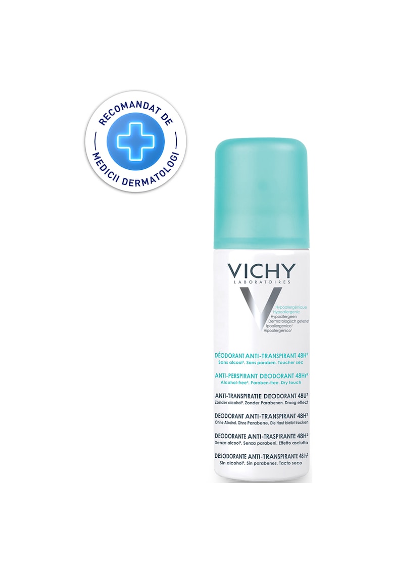 Oferte la Deodorant spray antiperspirant pentru barbati si femei  fara alcool 48h - 125 ml