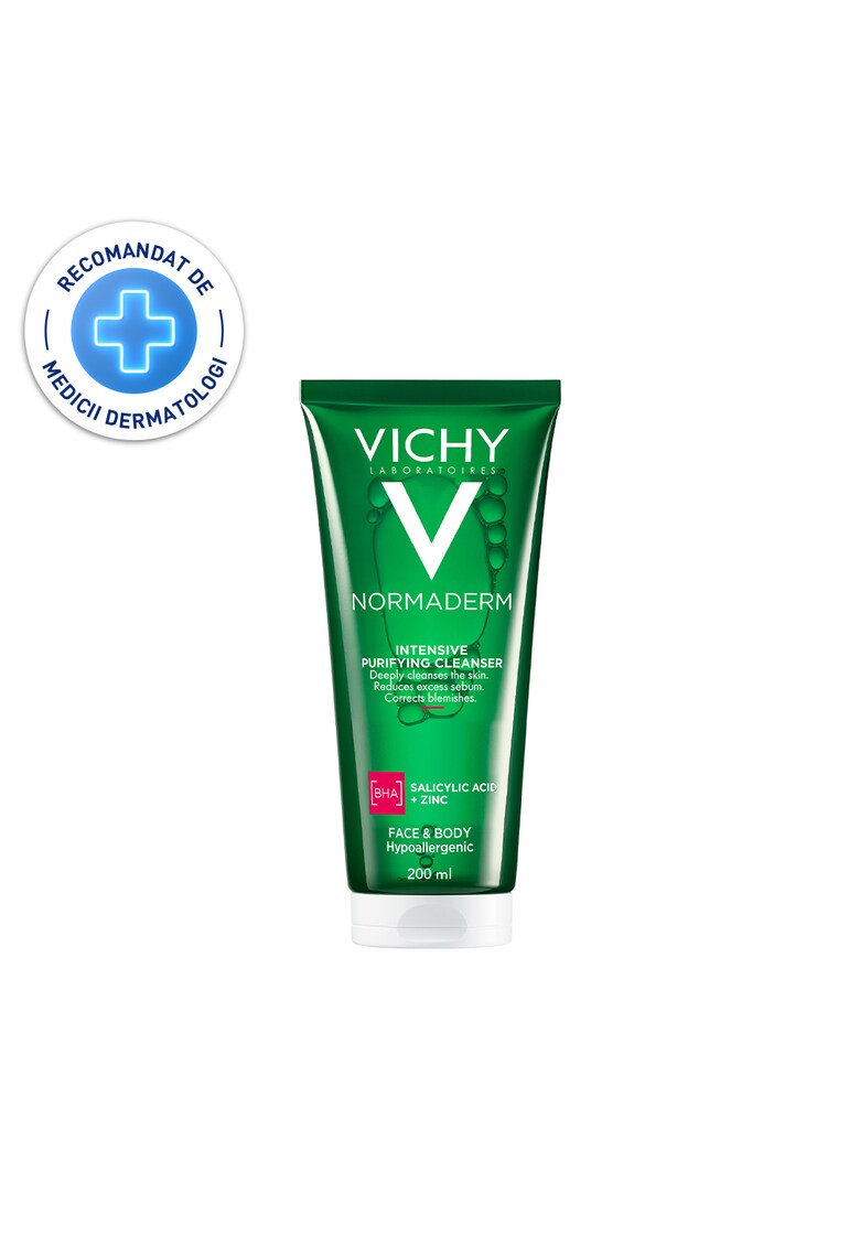 Oferte la Gel de curatare purifiant pentru ten gras cu tendinta acneica  Normaderm - 200 ml