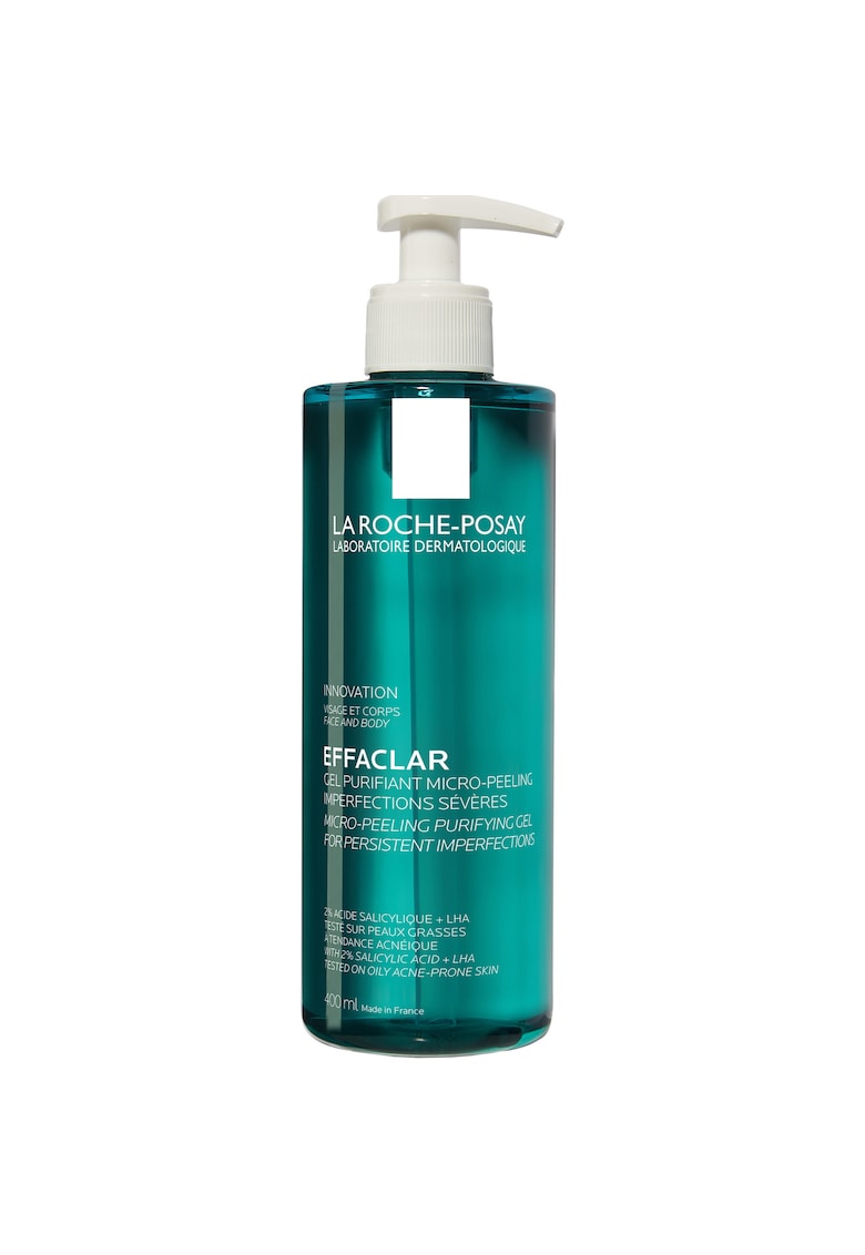 Oferte la Gel Purifiant de curatare La Roche Posay Effaclar cu 2% acid salicilic - pentru fata si corp cu tendinta acneica - 400 ml