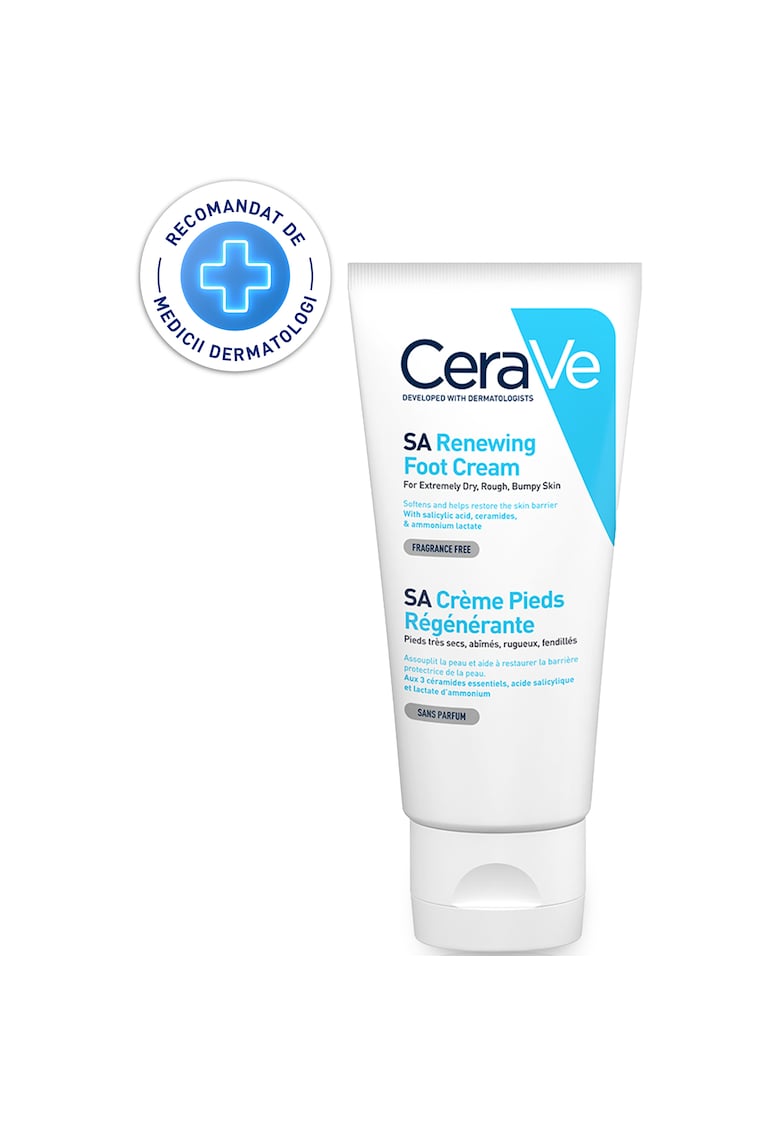 Oferte la Crema reparatoare pentru picioare  cu ceramide si acid salicilic - pentru piele foarte uscata si aspra - 88 ml
