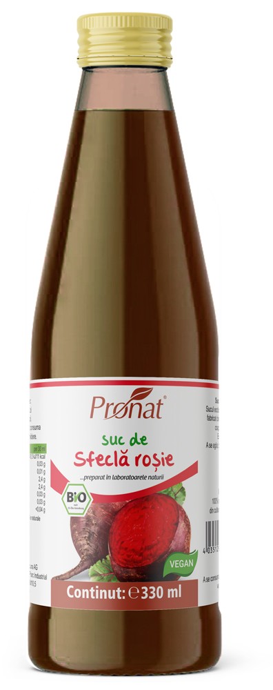 Oferte la Suc de sfecla rosie, 100%, bio, 330ml Medicura