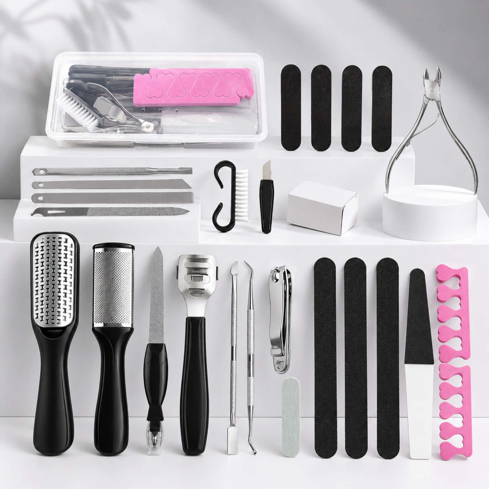 Oferte la Set 26 piese pedichiura la tine acasa