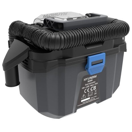 Oferte la Aspirator Industrial Umed / Uscat fara Sac DE20S - SOLO pe Acumulator 20V Rezervor 10L Filtru HEPA Negru/Albastru