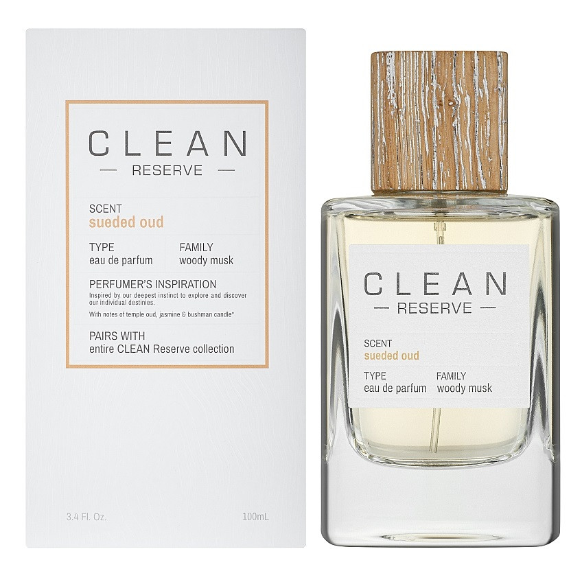 Oferte la Clean Sueded Oud, Apa de Parfum, Unisex (Concentratie: Apa de Parfum, Gramaj: 50 ml)