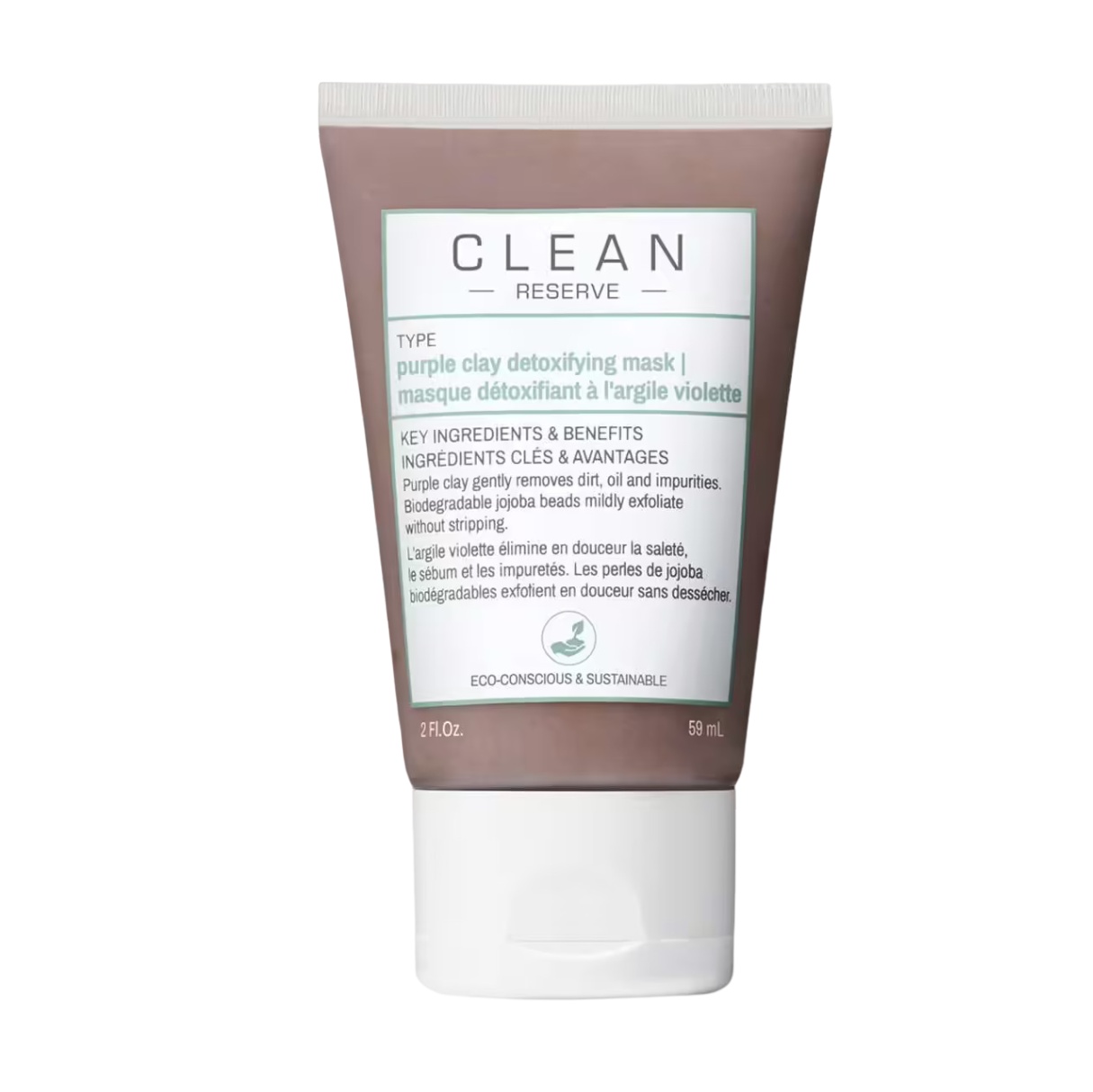 Oferte la Clean Reserve - Masca Detoxifianta pentru Ten cu Argila Purple Clay, 59 ml (Gramaj: 59 ml)
