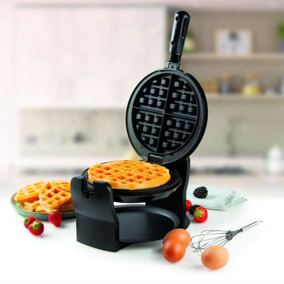 Oferte la Resigilat!Aparat pentru gaufre (waffle) rotativ DO9223W, 1000 W