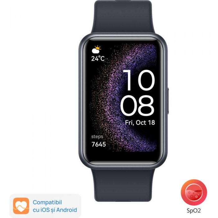 Oferte la Smartwatch Watch FIT SE Stia-B39 Curea Silicon Starry Black 55020BEG