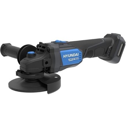 Oferte la Polizor Unghiular Brushless AG20X-125 - SOLO pe Acumulator 20V 125MM Negru/Albastru