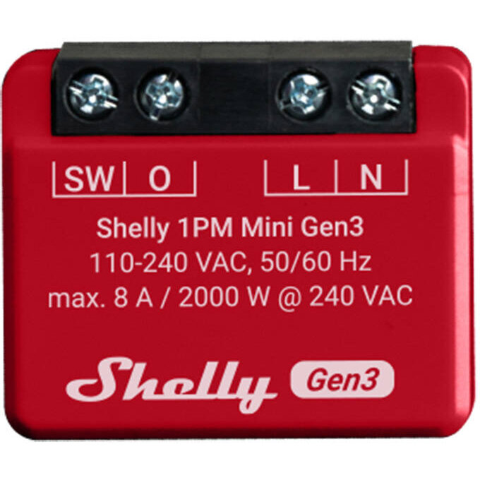 Oferte la Senzori 1PM Mini Gen3, 8A, Rosu