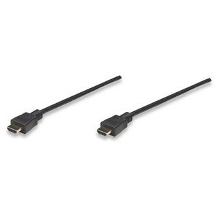 Oferte la Cablu HDMI Manhattan, 10 m, Negru