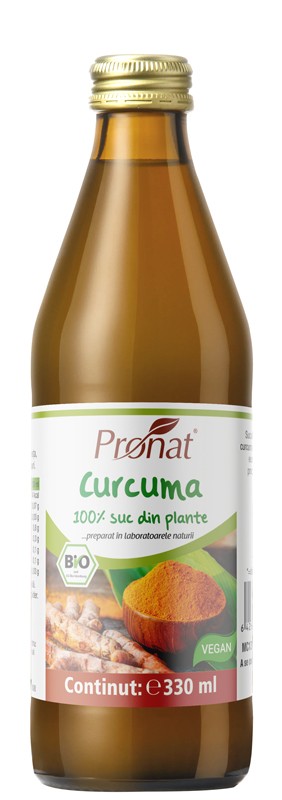 Oferte la Suc bio de curcuma, 330ml Medicura