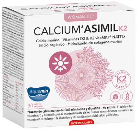 Oferte la Calcium Asimil K2, 30 pliculete 100g Dieteticos Intersa