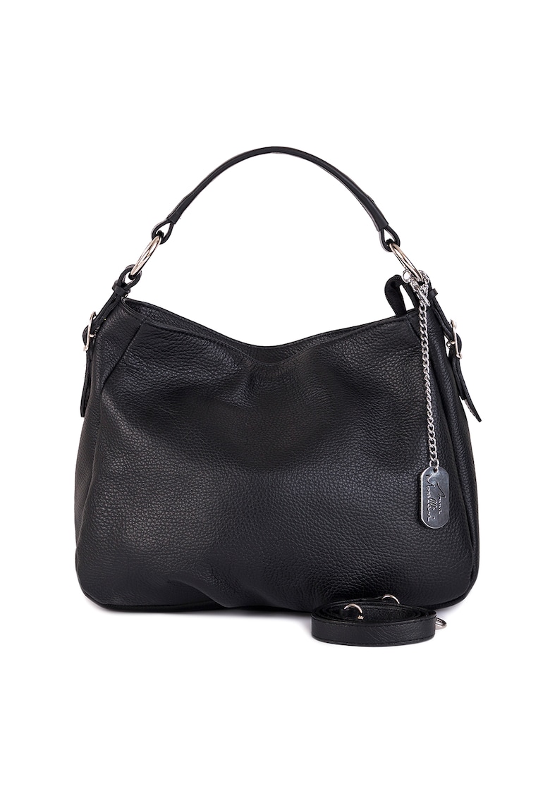 Oferte la Geanta crossbody de piele Noemi - Negru
