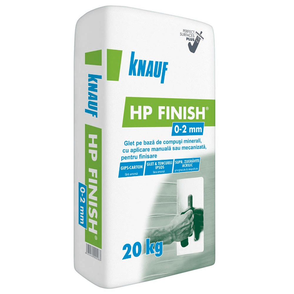 Oferte la Glet de finisaj pentru interior Knauf Finish Plus, 20 kg