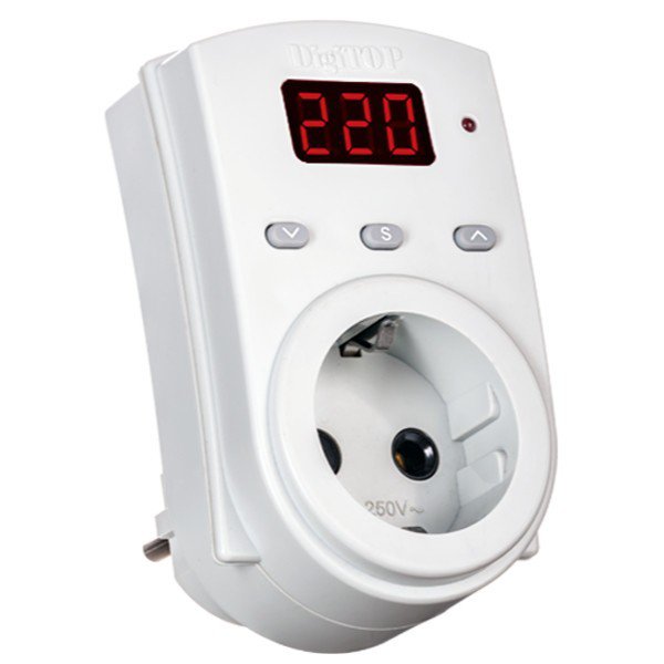 Oferte la Releu protectie tensiune cu priza VP-16AN Digitop 380117