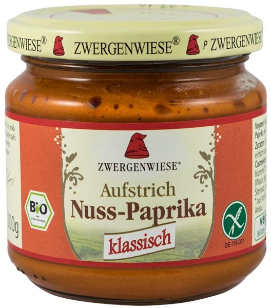 Oferte la Crema tartinabila bio vegetala cu ardei si nuci caju, 200g Zwergenwiese