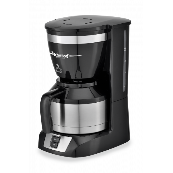 Oferte la Cafetiera Techwood TCA-1086i, cana termos, 1L