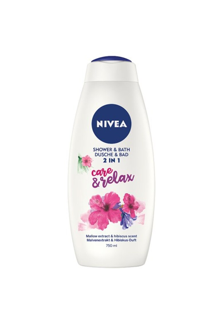 Oferte la Spuma de baie & Gel de dus 2 in 1  750 ml - Hibiscus