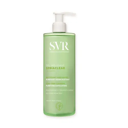 Oferte la Gel spumant de curatare Sebiaclear SVR Laboratoires (Gramaj: 400 ml, Concentratie: Gel de curatare)