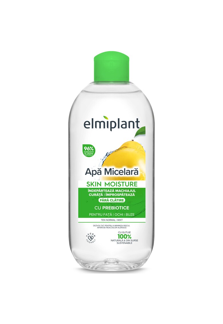 Oferte la Apa micelara  pentru ten normal & mixt - pentru fata - ochi si buze - cu Prebiotice - 400 ml