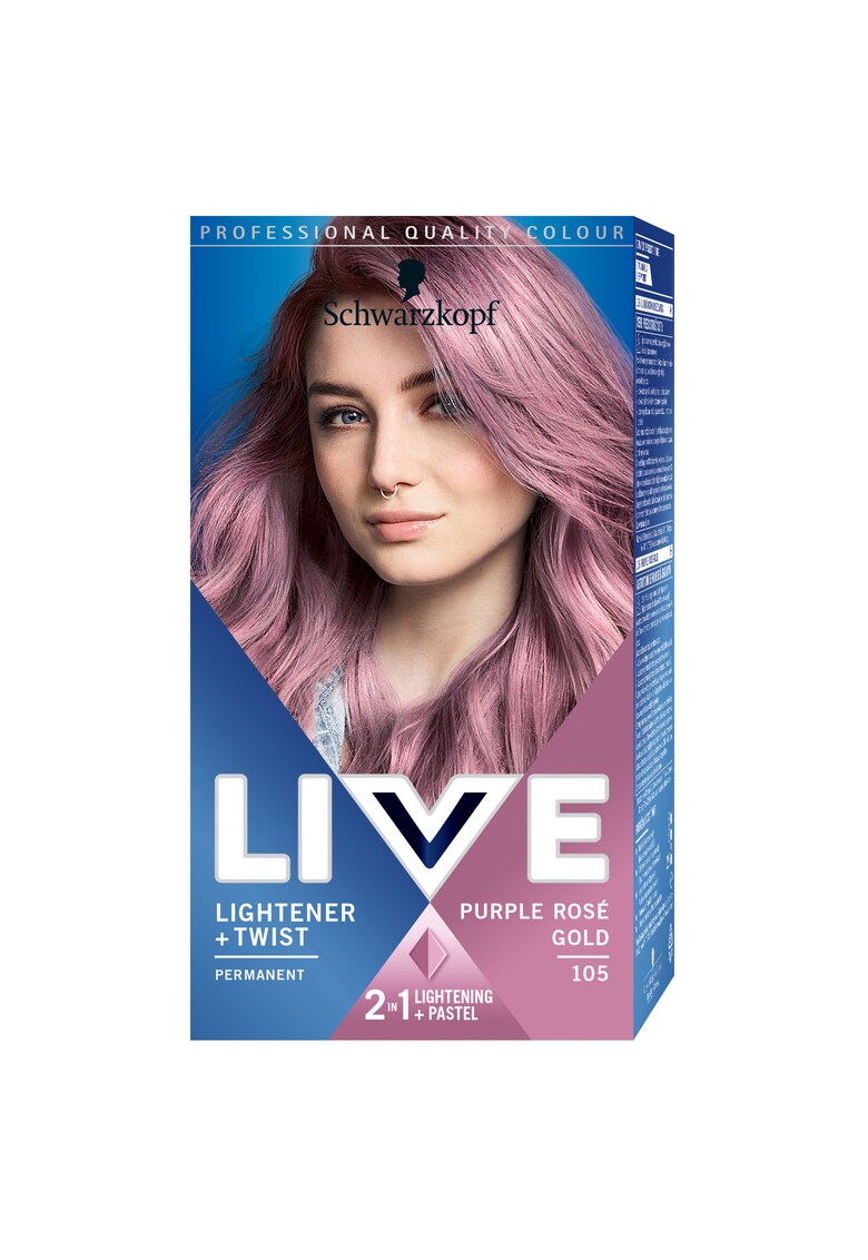 Oferte la Vopsea de par permanenta  105 Purple - Cool - Purple Rose Gold