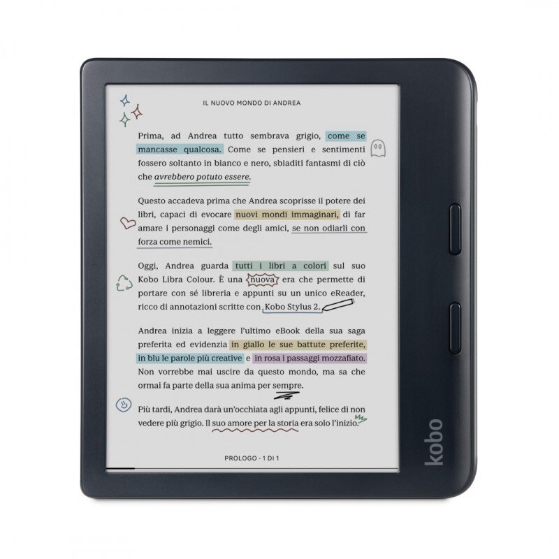 Oferte la eBook reader Libra Colour E-ink 7inch 32GB Wi-Fi Stylus Inclus Negru
