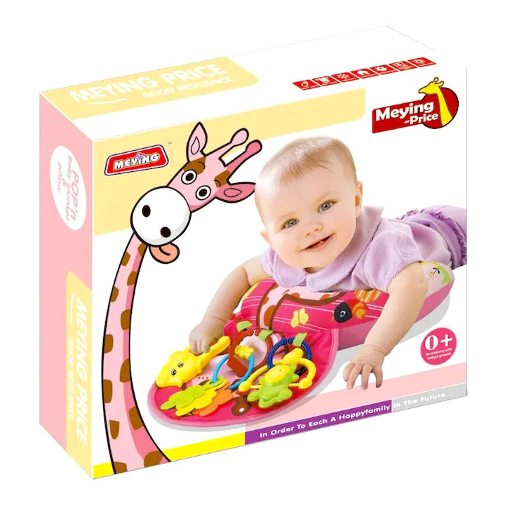 Oferte la Perna bebe cu centru de activitati, roz (Culoare produse: roz)