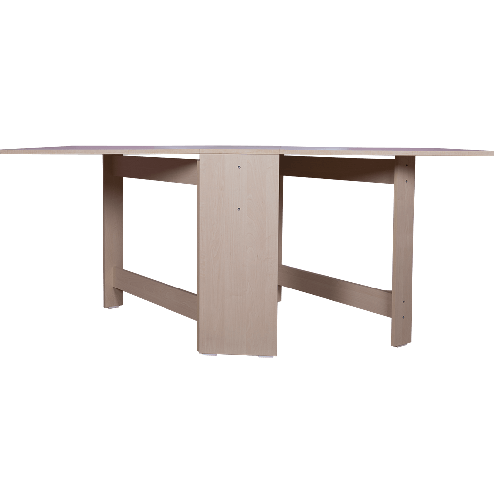 Oferte la Masa pliabila mesteacan, 80 x 90 x 185 cm