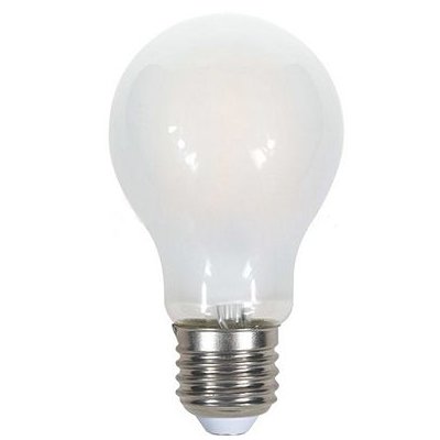 Bec LED A60 E27 5W cu filament 6400K alb rece sticla mata V-TAC SKU-7180