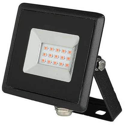 Reflector LED 10W IP65 lumina rosie V-TAC SKU-5989