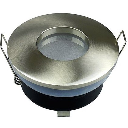 Corp spot GU10 IP54 crom mat rotund V-TAC SKU-3614