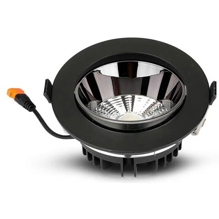 Spot LED 10W 4000K alb neutru - negru V-TAC SKU-2120052