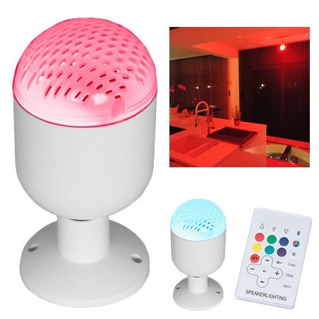 Oferte la Bec LED E27 RGB 5W cu difuzor incorporat 5W Ibiza Light LED-SOUND