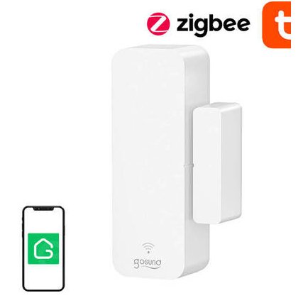 Oferte la Senzor inteligent de deschidere a usilor si ferestrelor Zigbee Gosund ST18 Tuya 6977038680273