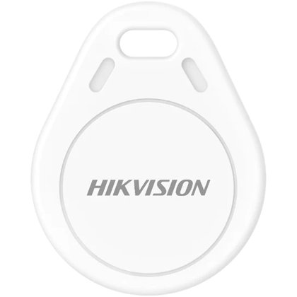 Oferte la Tag de proximitate cu cip MIFARE (13.56MHz) Hikvision DS-PT-M1, alb