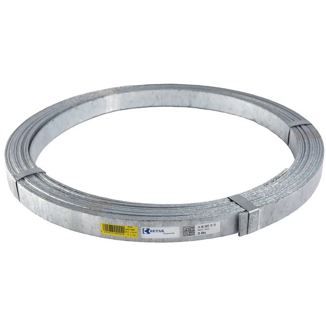 Oferte la Banda zincata termic procedeu continuu 40x4, lungime aproximativ 38 ml, rola 50kg Betak BAZIT40x4