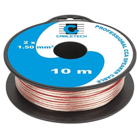 Oferte la Cablu transparent pentru difuzor, material CCA, 2 x 1.5 mm2, rola 10m KAB0397