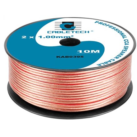 Oferte la Cablu transparent pentru difuzor, material CCA, 2 x 1 mm2, rola 10m KAB0395
