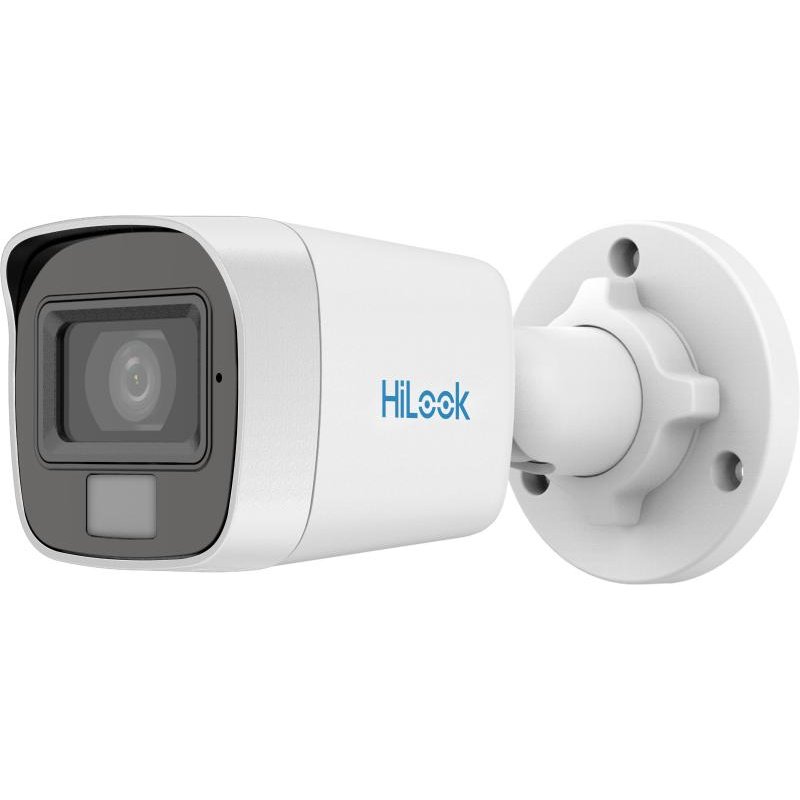 Oferte la Camera TurboHD Hikvision HiLook THC-B129-LPS, 2 MP, dual light 20m, microfon, IP66